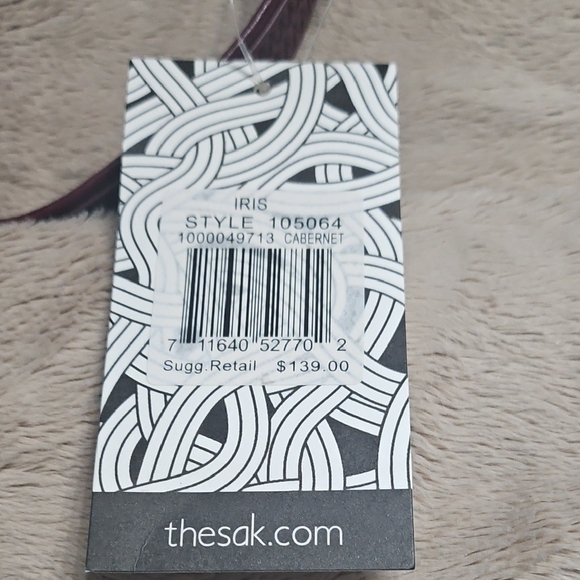 The Sak Plum Leather Shoulder Bag - Picture 4 of 16